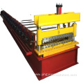 Automatic corrugated sheet metal roof making machine